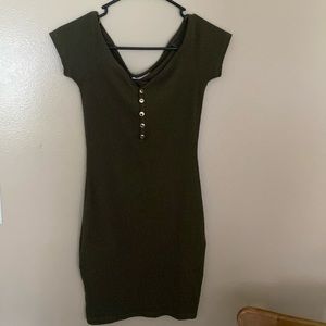 Green Bodycon Dress
